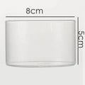 DecorBites™ Glass Afternoon Tea Dessert Bowl for One Person