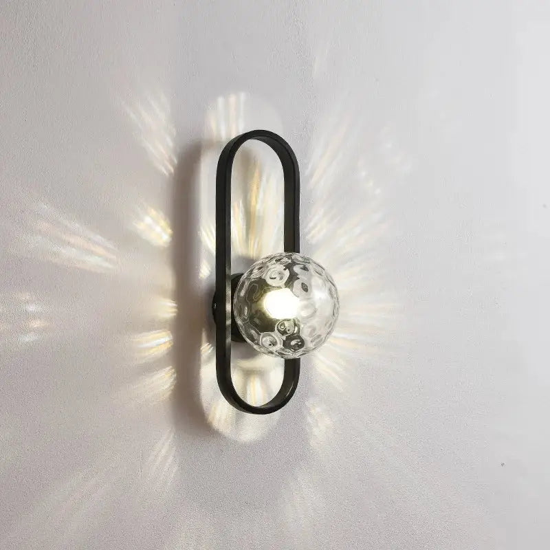 DecorBites™ Glass Aisle Wall Lamp Post-Modern Indoor Decoration Art Lighting