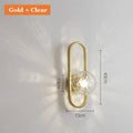 DecorBites™ Glass Aisle Wall Lamp Post-Modern Indoor Decoration Art Lighting