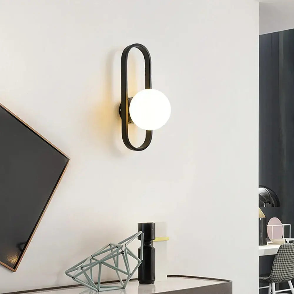 DecorBites™ Glass Aisle Wall Lamp Post-Modern Indoor Decoration Art Lighting