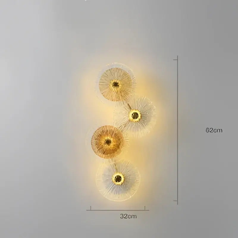 DecorBites™ Glass Aisle Wall Light - Modern Light Luxury Wall Lamp for Living Room