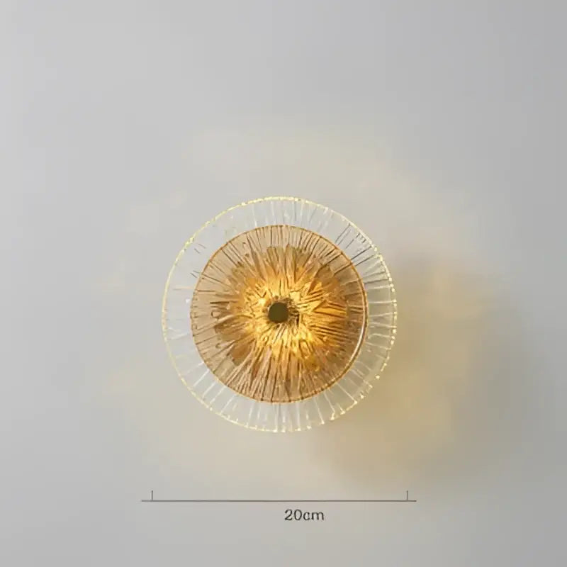 DecorBites™ Glass Aisle Wall Light - Modern Light Luxury Wall Lamp for Living Room