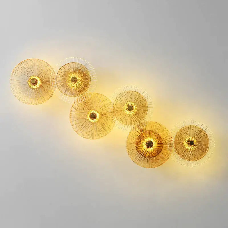DecorBites™ Glass Aisle Wall Light - Modern Light Luxury Wall Lamp for Living Room