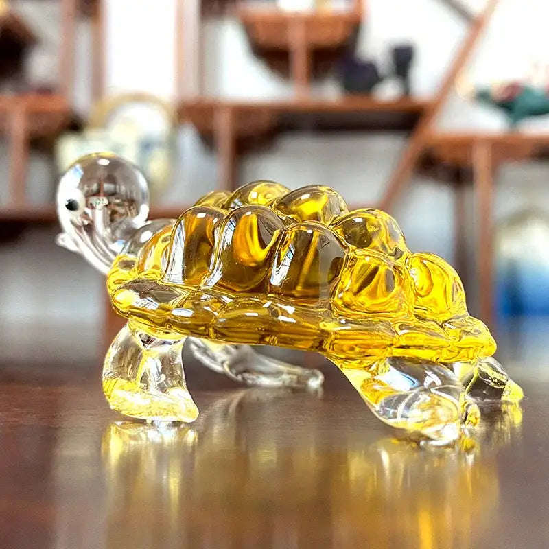 DecorBites™ Glass Animal Figurines: Hand Blown Art Collectibles for Home Decor & Gifts