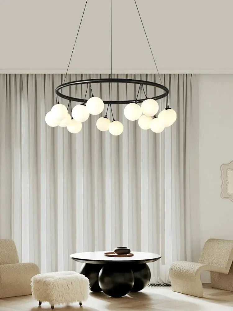 DecorBites™ Glass Art Chandelier for Living Room, Children's Room, Bedroom, Dining Room