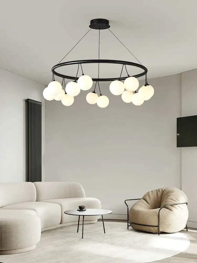 DecorBites™ Glass Art Chandelier for Living Room, Children's Room, Bedroom, Dining Room