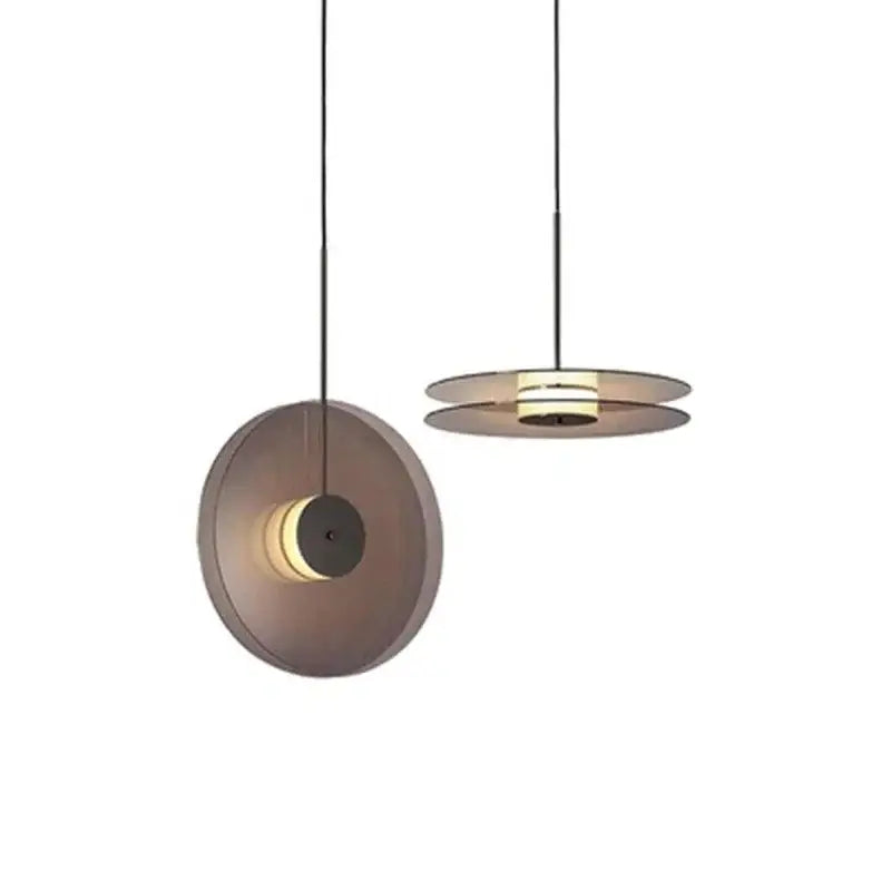 DecorBites™ Glass Art Chandelier: Nordic Minimalist LED Pendant Light for Home, Cafe, Bar
