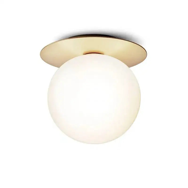 DecorBites™ Glass Ball Ceiling Light Fixture for Bedroom Hallway Stairs - Aisel Home Lighting