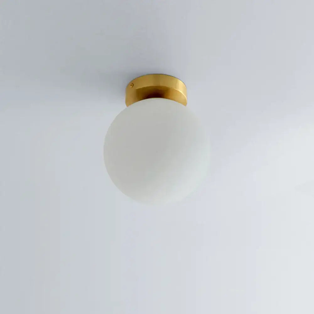 DecorBites™ Glass Ball Ceiling Light Fixture for Modern Bedroom Decor