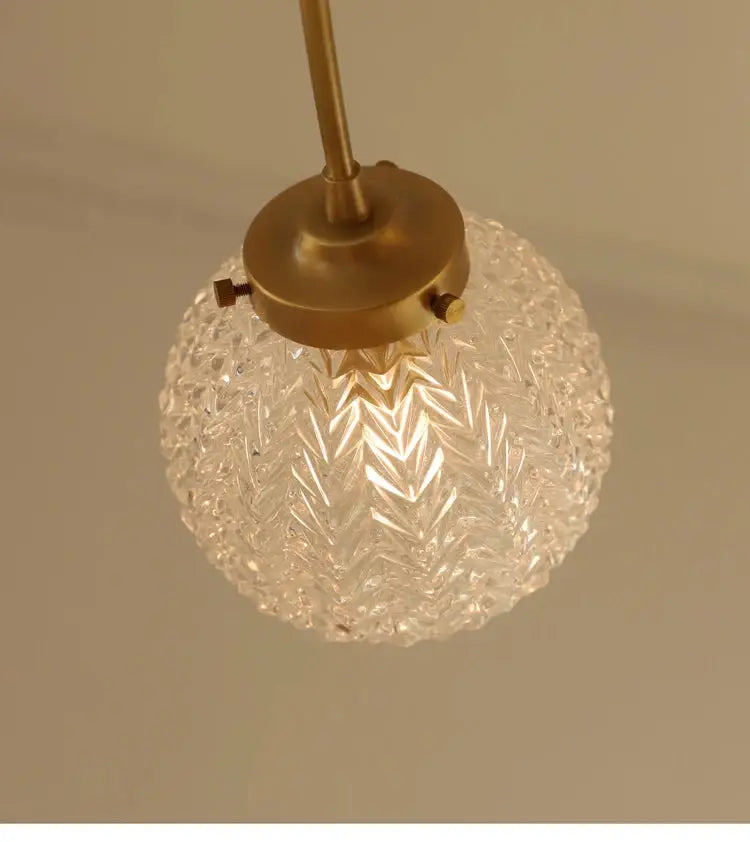 DecorBites™ Glass Ball Ceiling Light: Modern Nordic Living Room Dining Room Bedroom Lamp