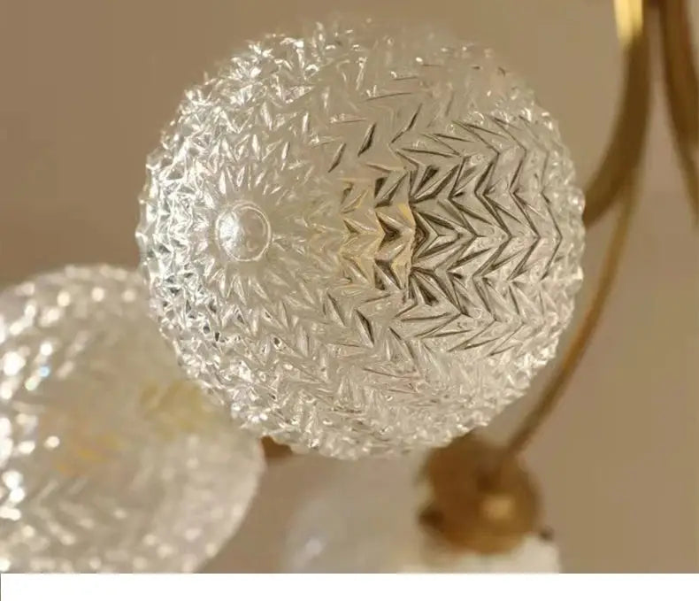 DecorBites™ Glass Ball Ceiling Light: Modern Nordic Living Room Dining Room Bedroom Lamp