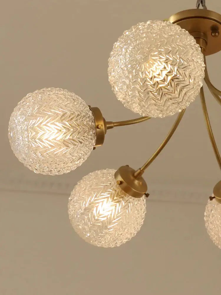 DecorBites™ Glass Ball Ceiling Light: Modern Nordic Living Room Dining Room Bedroom Lamp