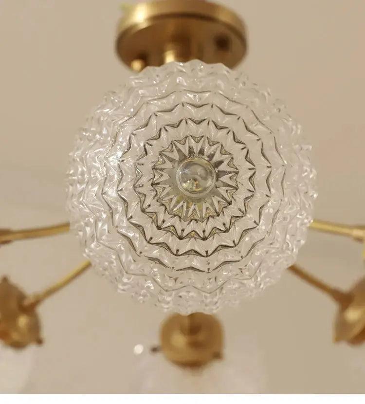 DecorBites™ Glass Ball Ceiling Light: Modern Nordic Living Room Dining Room Bedroom Lamp