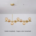 DecorBites™ Glass Ball Chandelier for Home Lighting
