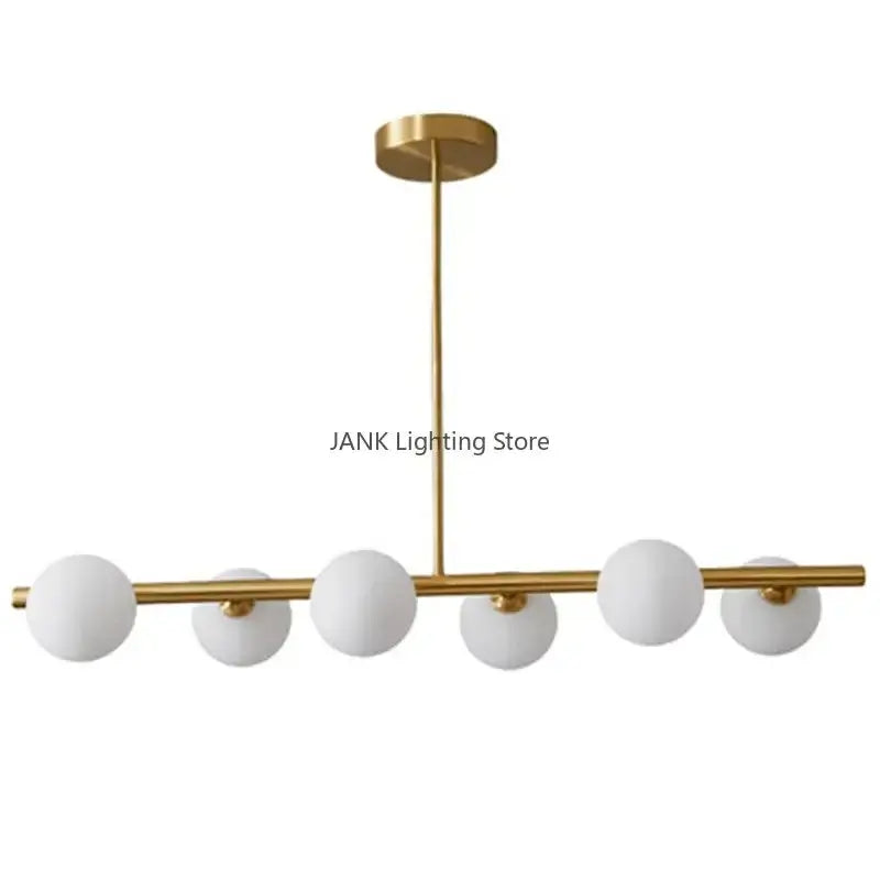 DecorBites™ Glass Ball Chandelier - Modern LED Pendant Lamp for Home Decor