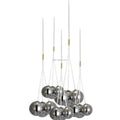 DecorBites™ Glass Ball Chandelier - Nordic Modern Designer LED Pendant Lights for Home Decor
