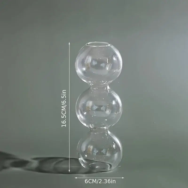 DecorBites™ Glass Bubble Hydroponic Vase for Wedding and Home