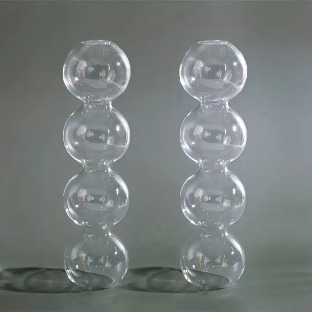 DecorBites™ Glass Bubble Hydroponic Vase for Wedding and Home