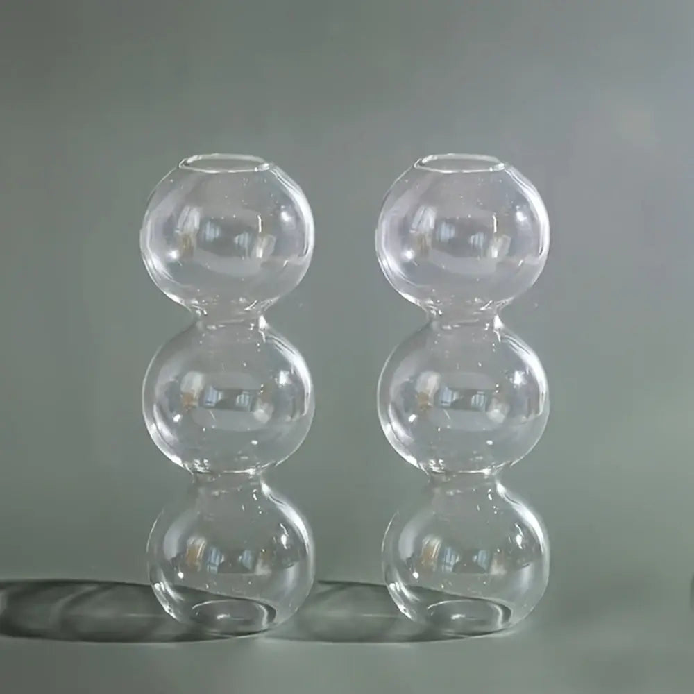 DecorBites™ Glass Bubble Hydroponic Vase for Wedding and Home