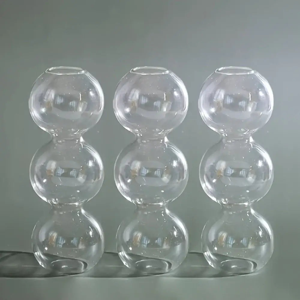 DecorBites™ Glass Bubble Hydroponic Vase for Wedding and Home