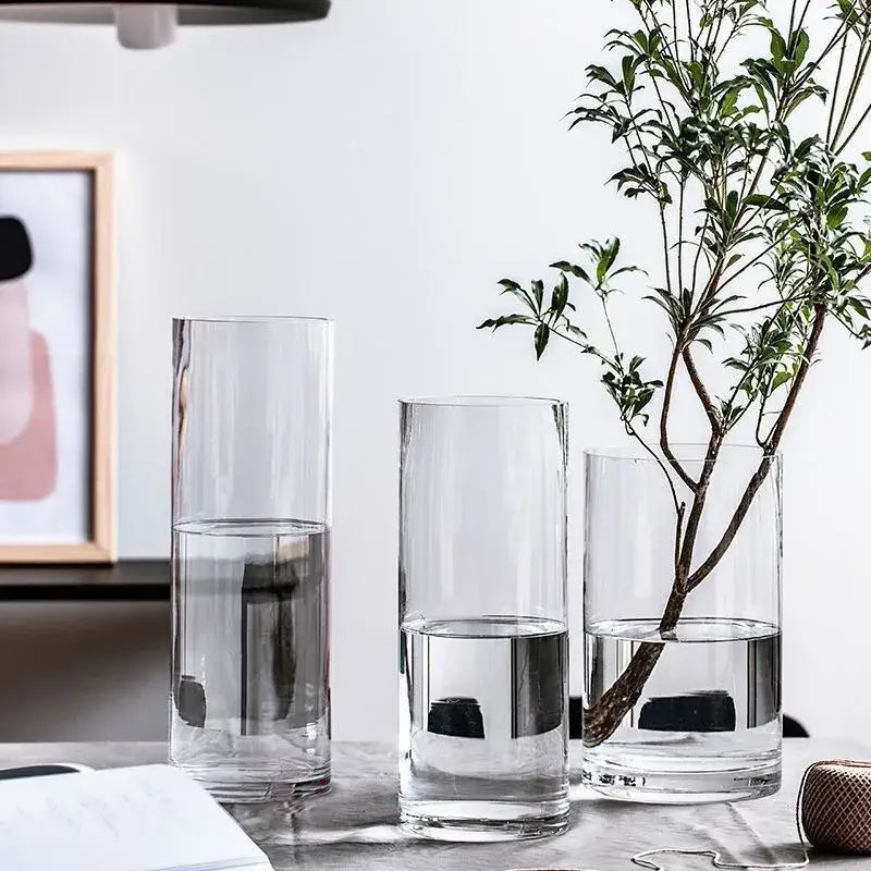 DecorBites™ Glass Hydroponic Desktop Planter Vase