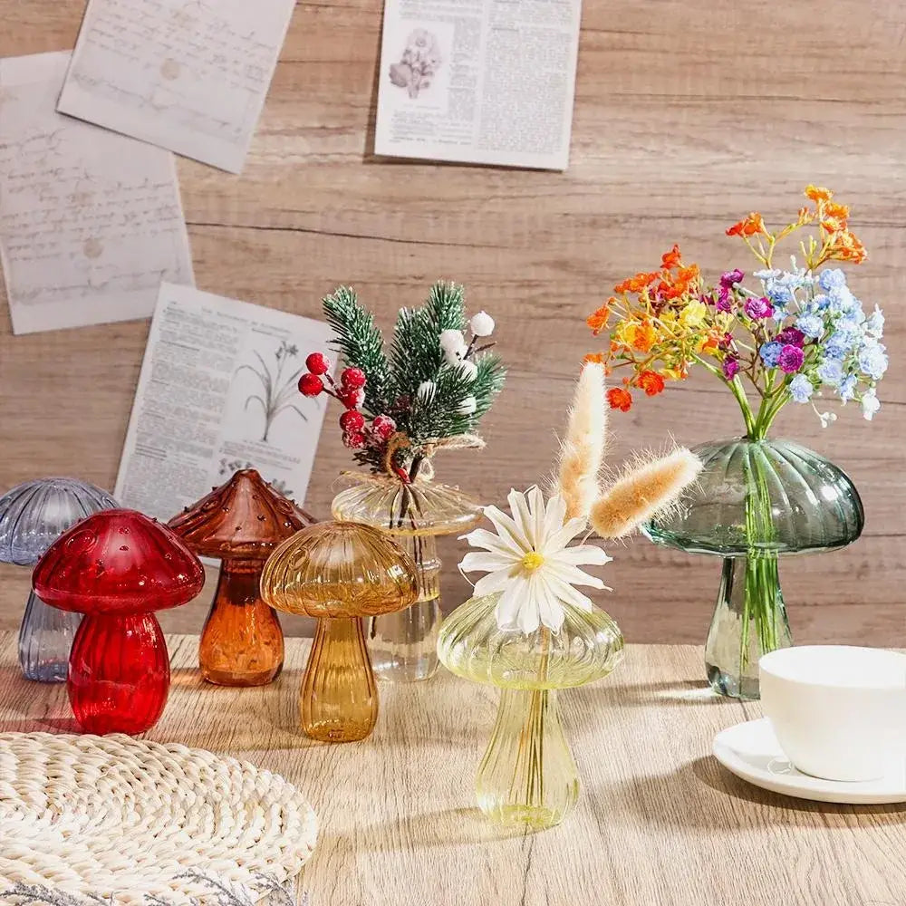 DecorBites™ Glass Hydroponic Flower Vase - Home Decor