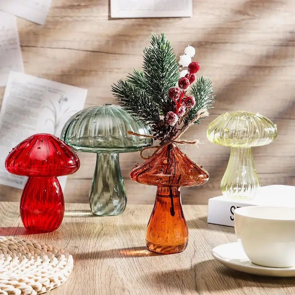 DecorBites™ Glass Hydroponic Flower Vase - Home Decor