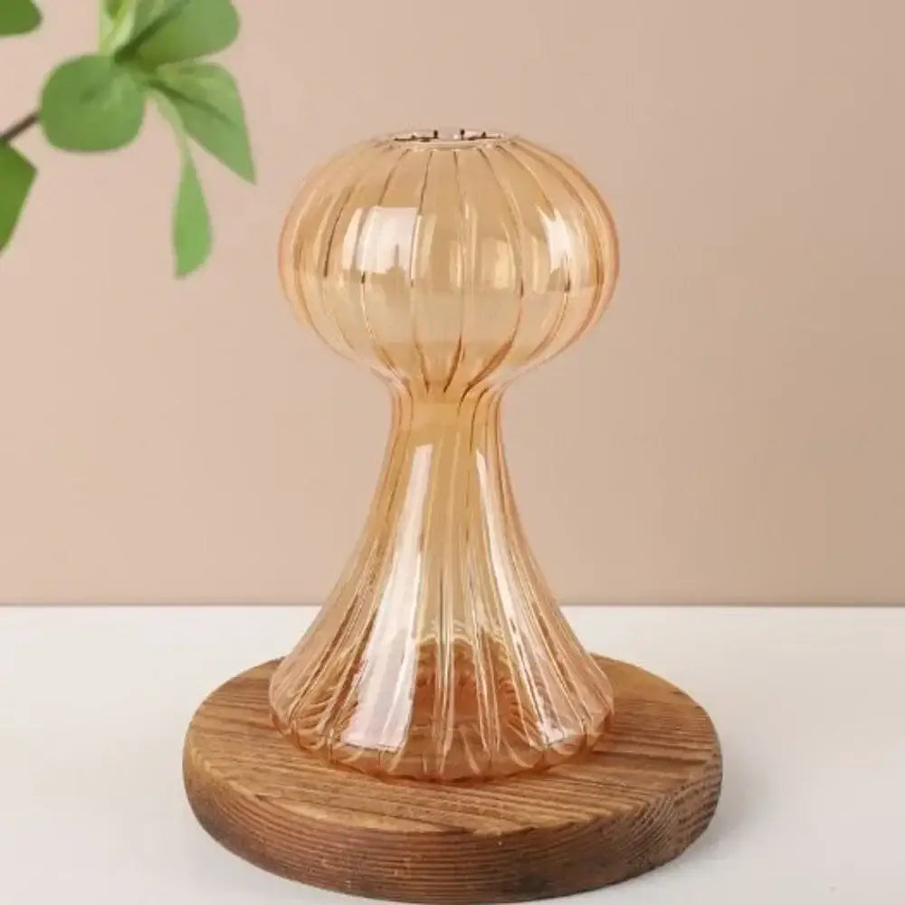 DecorBites™ Glass Hydroponic Flower Vase - Home Decor