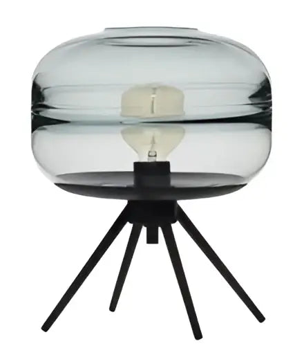 DecorBites™ Glass & Metal Nordic Sofa Desk Lamp for Postmodern Bedroom & Living Room