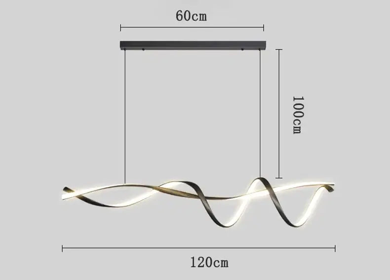 DecorBites™ Glass Pendant Lights with LED for Modern Home Decor