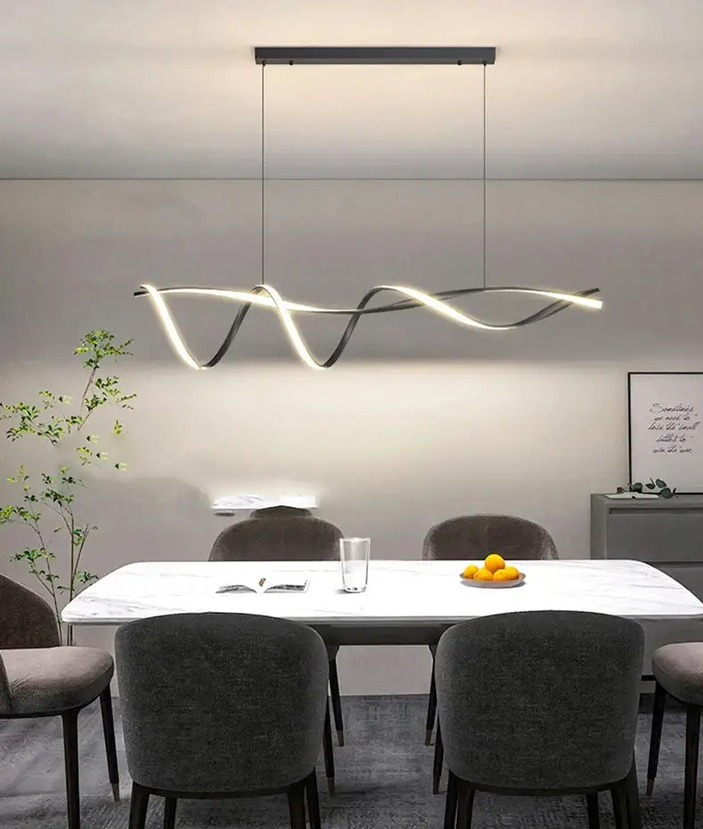 DecorBites™ Glass Pendant Lights with LED for Modern Home Decor