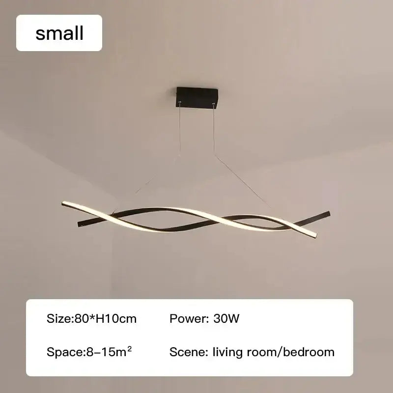 DecorBites™ Glass Pendant Lights with LED for Modern Home Decor