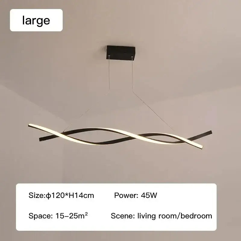 DecorBites™ Glass Pendant Lights with LED for Modern Home Decor