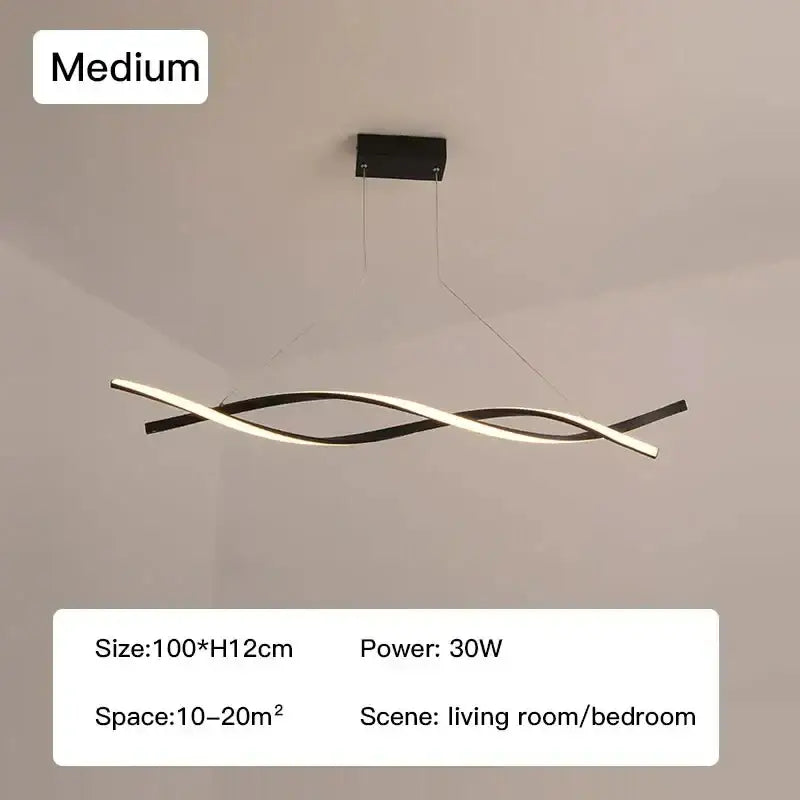 DecorBites™ Glass Pendant Lights with LED for Modern Home Decor