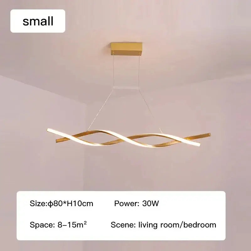 DecorBites™ Glass Pendant Lights with LED for Modern Home Decor