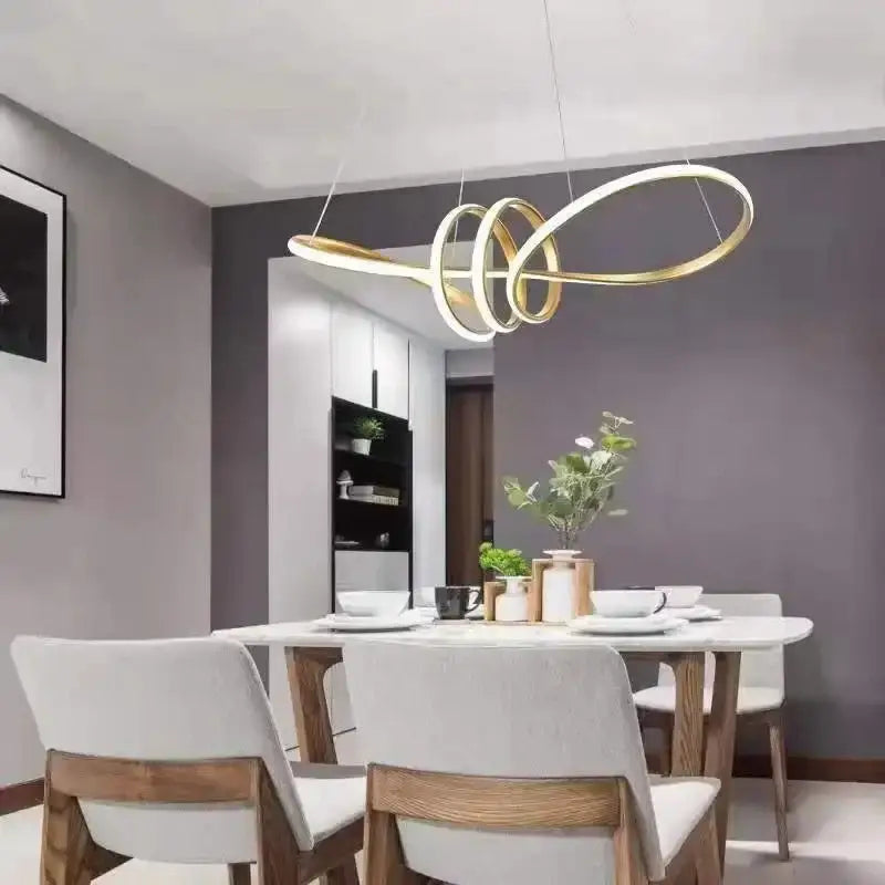 DecorBites™ Glass Pendant Lights with LED for Modern Home Decor