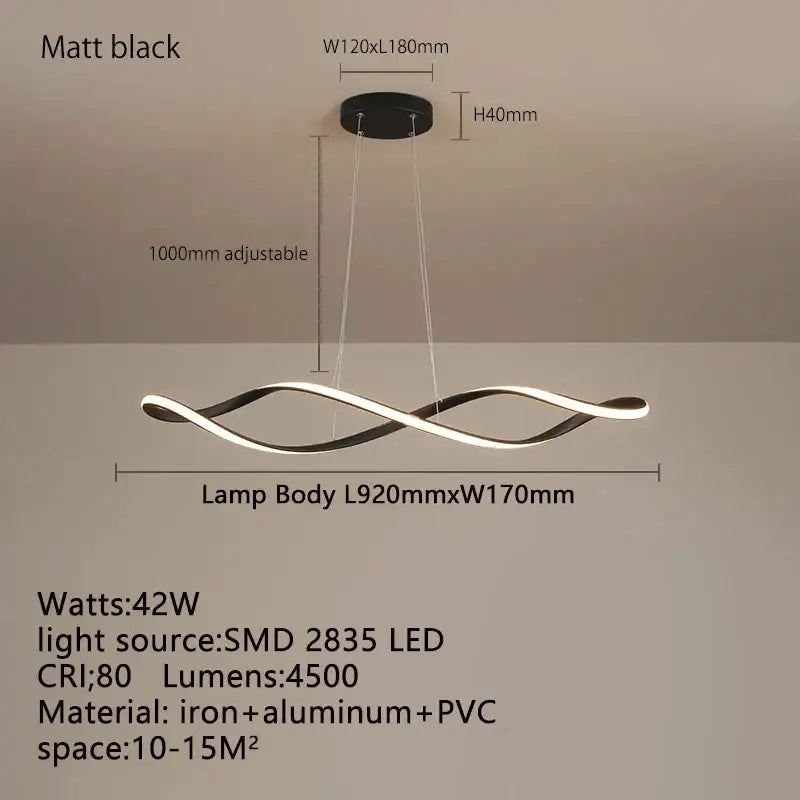 DecorBites™ Glass Pendant Lights with LED for Modern Home Decor