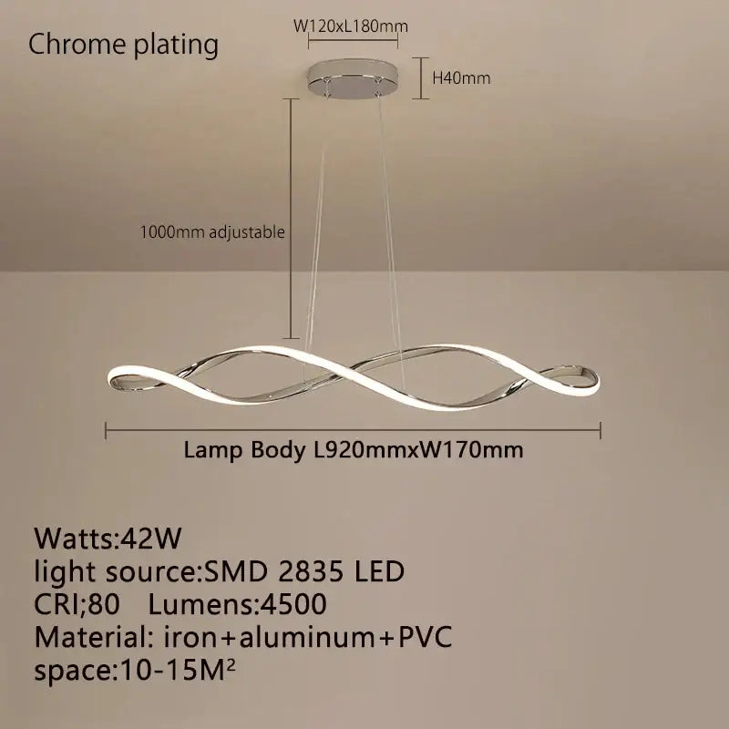 DecorBites™ Glass Pendant Lights with LED for Modern Home Decor