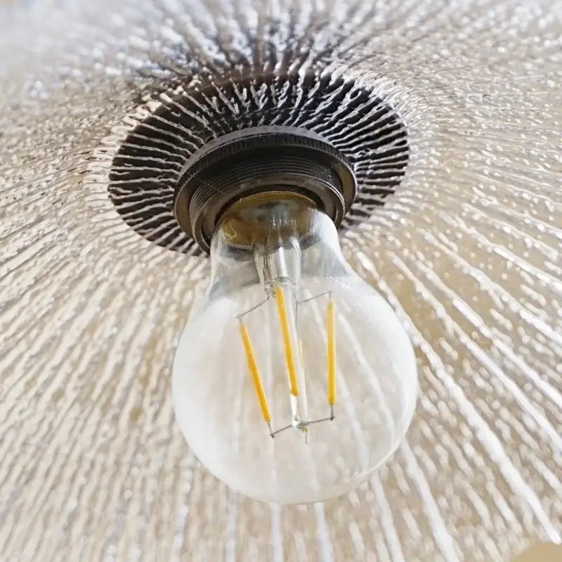 DecorBites™ Glass & Wood LED Pendant Lights for Home Decor & Restaurant Lighting