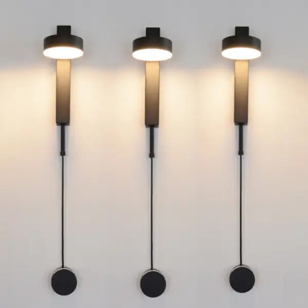 DecorBites™ Gold Wall Lamp with Dimmer Switch