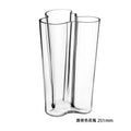 DecorBites™ Green Glass Vase for Modern Decor