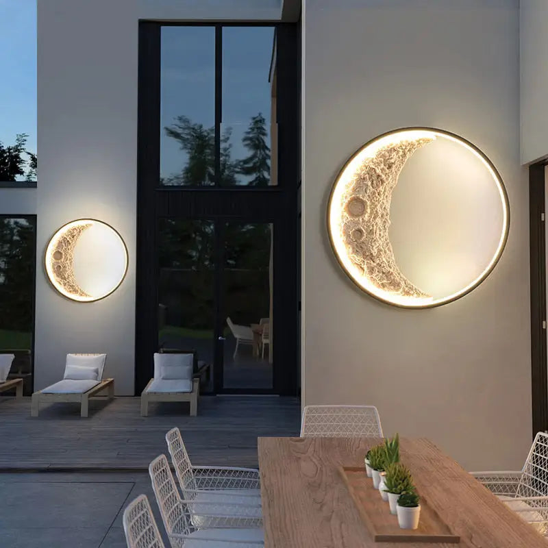 DecorBites™ Half Moon Modern LED Wall Lamp