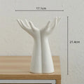DecorBites™ Hand-painted Ceramic Flower Vase Home Decor