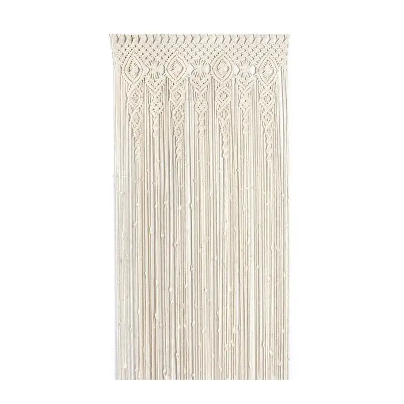 DecorBites™ Hand-woven Macrame Door Curtain Bohemia Wall Hanging Tapestry For Home Window Doorway Bedroom Living Room Wedding Backdrop Decor