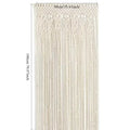 DecorBites™ Hand-woven Macrame Door Curtain Bohemia Wall Hanging Tapestry For Home Window Doorway Bedroom Living Room Wedding Backdrop Decor