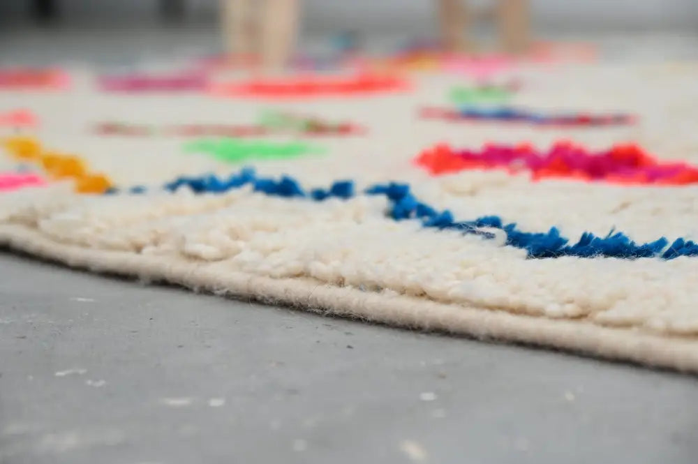 DecorBites™ Handcrafted Moroccan Azilal Rug - 246 x 146 cm