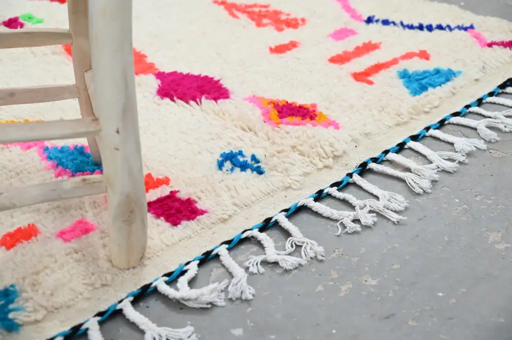 DecorBites™ Handcrafted Moroccan Azilal Rug - 246 x 146 cm