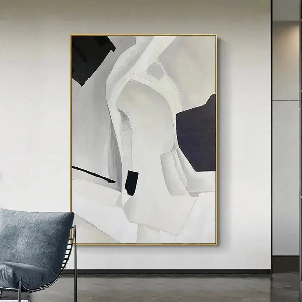 DecorBites™ Handmade Abstract Oil Painting Wall Art Decor