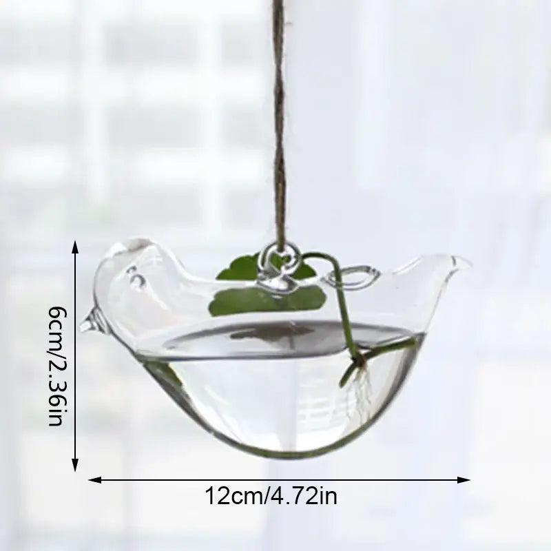 DecorBites™ Handmade Angel Glass Vase - Home Decor