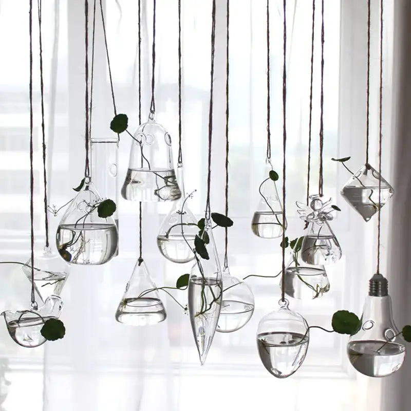 DecorBites™ Handmade Angel Glass Vase - Home Decor